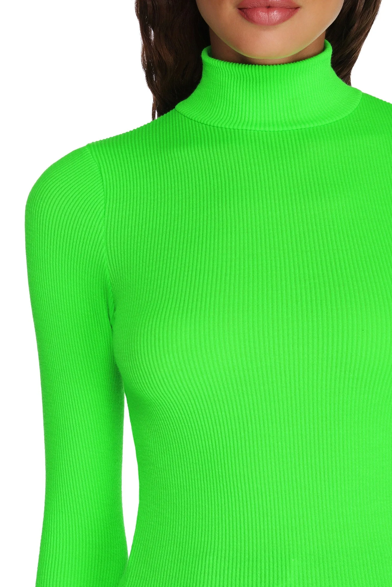 Electric Zone Neon Turtleneck