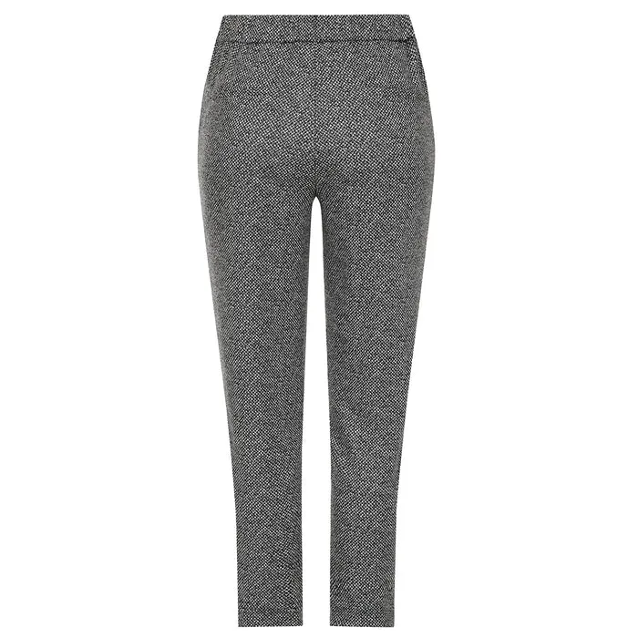 EMRECO Black & Grey Spot Print Ponte Jogger