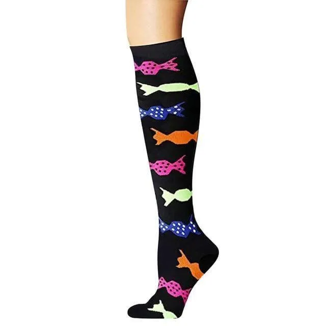 Fashion Compression Relieve Pain Socks