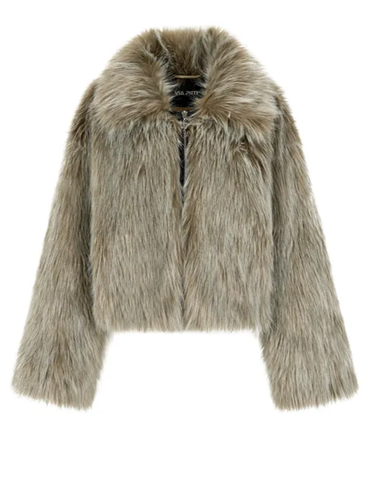 Faux Fur Coat