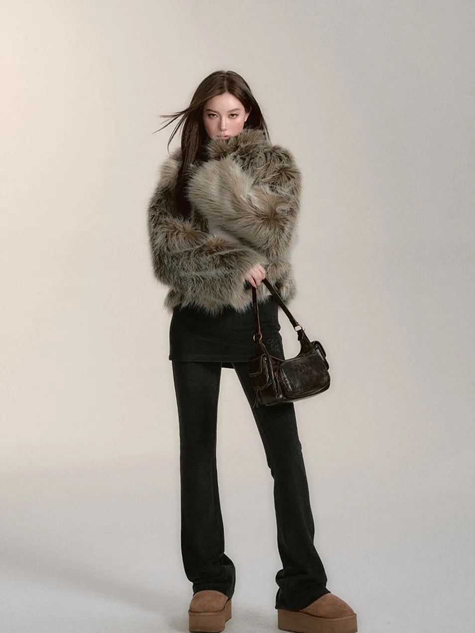 Faux Fur Coat