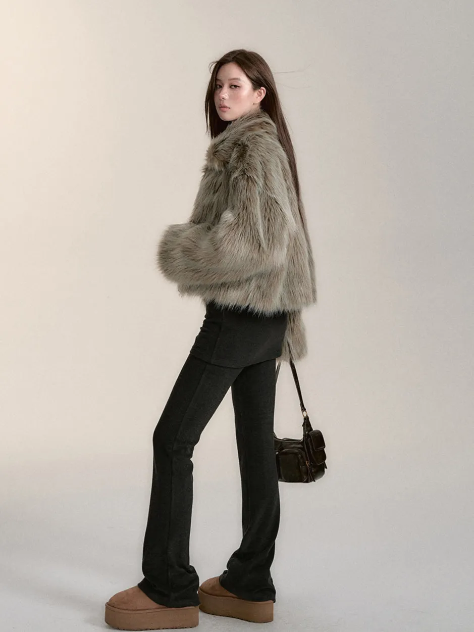 Faux Fur Coat