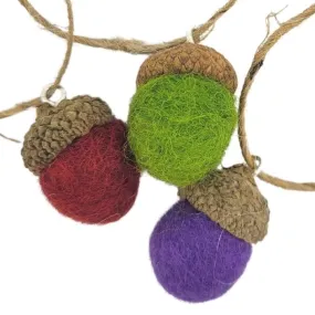 Felted Wool Acorn Ornament & Diffuser (Final Sale)