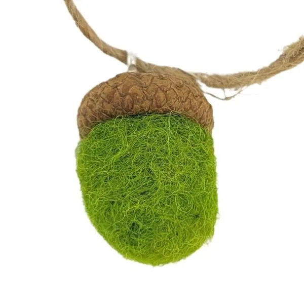 Felted Wool Acorn Ornament & Diffuser (Final Sale)