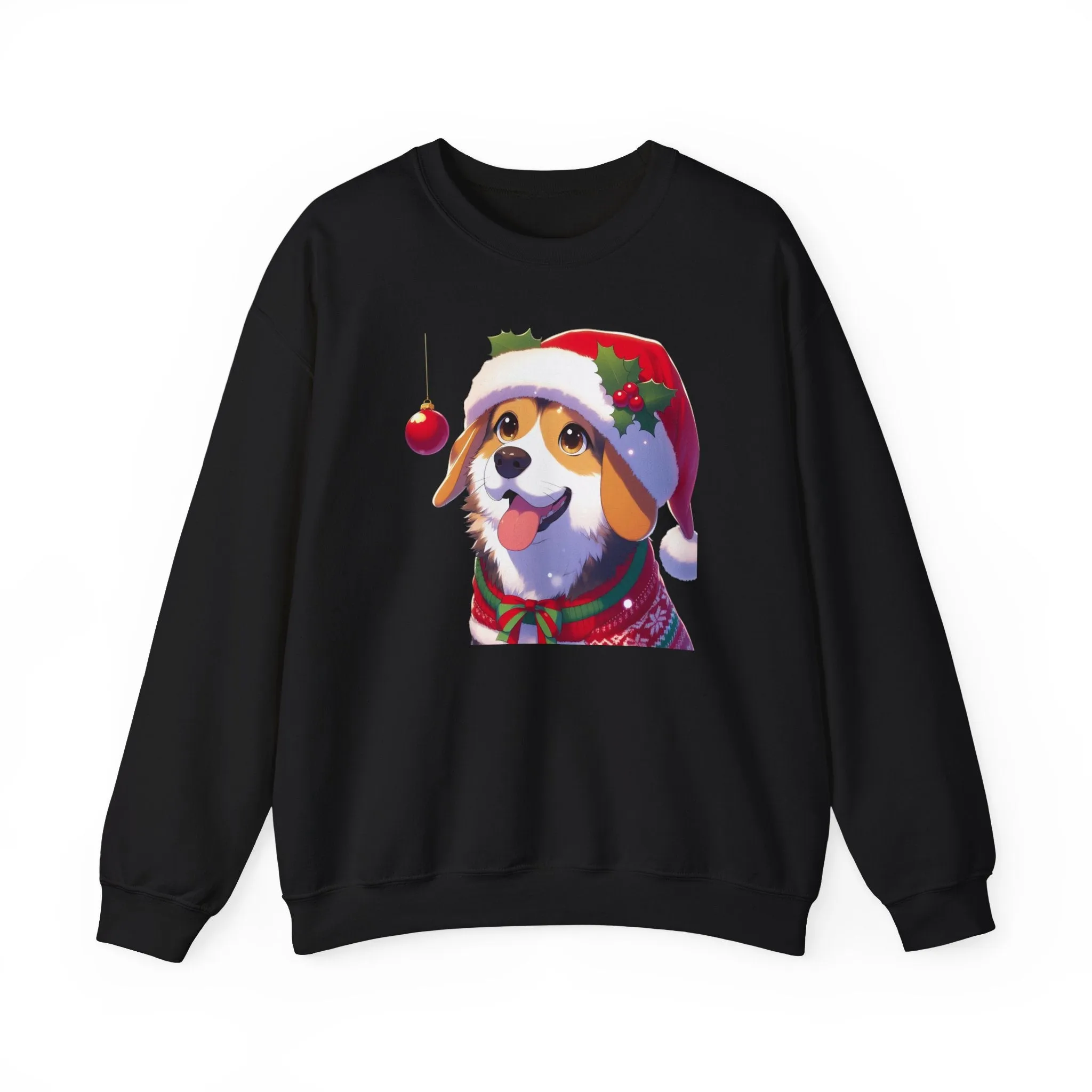 Festive Corgi Christmas Sweatshirt