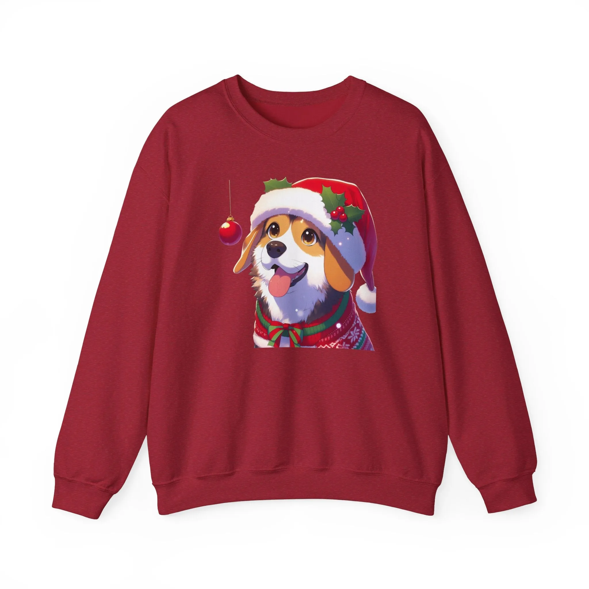 Festive Corgi Christmas Sweatshirt