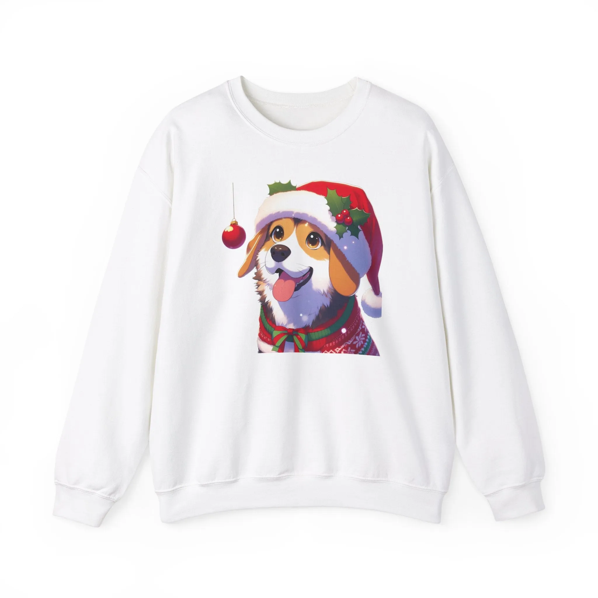 Festive Corgi Christmas Sweatshirt