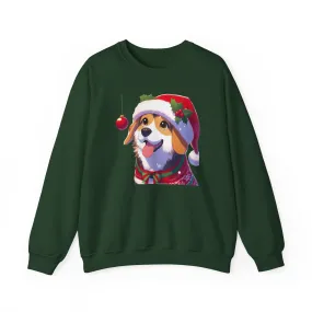 Festive Corgi Christmas Sweatshirt