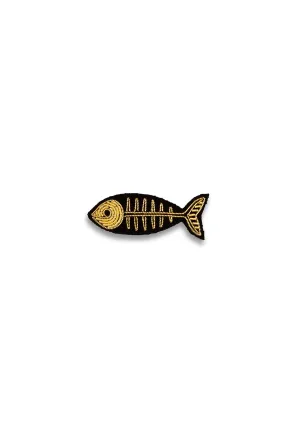 Fishbone Brooch