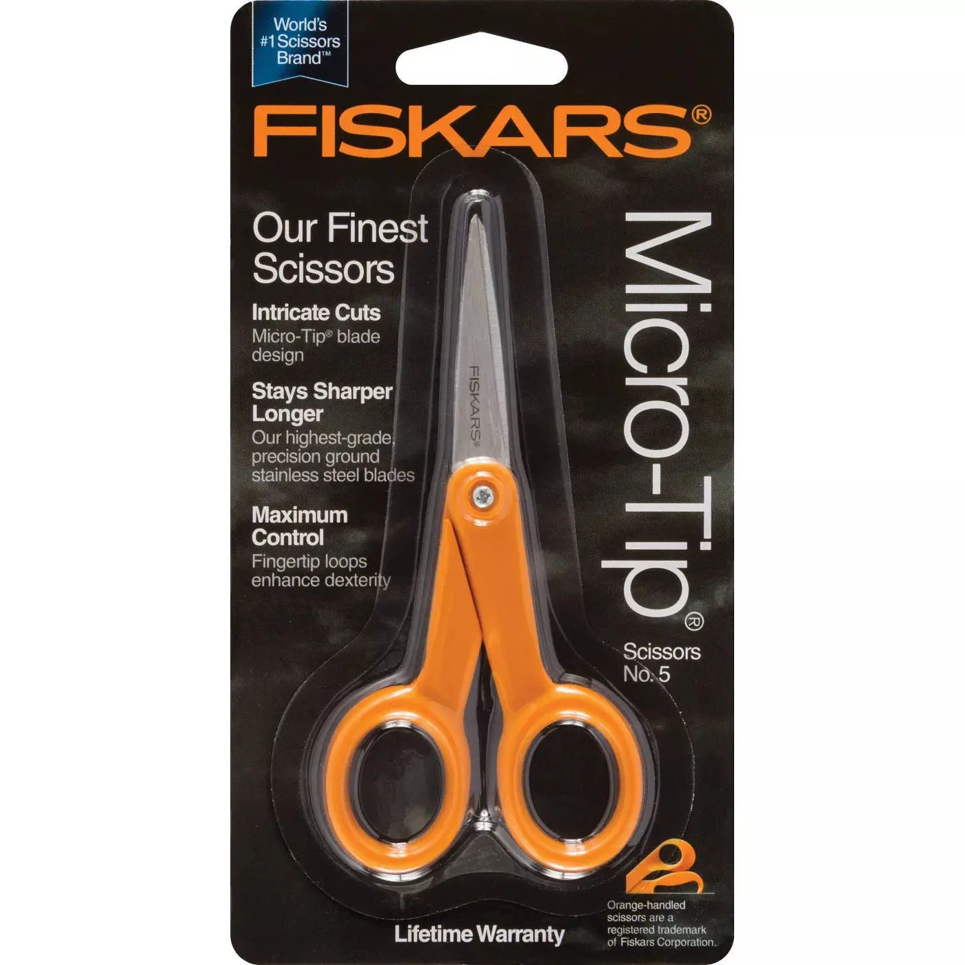 Fiskars 5" Micro-Tip Scissors