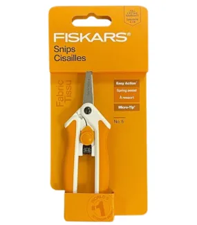 Fiskars 5" RazorEdge Micro-Tip Easy Action Squeeze Shears