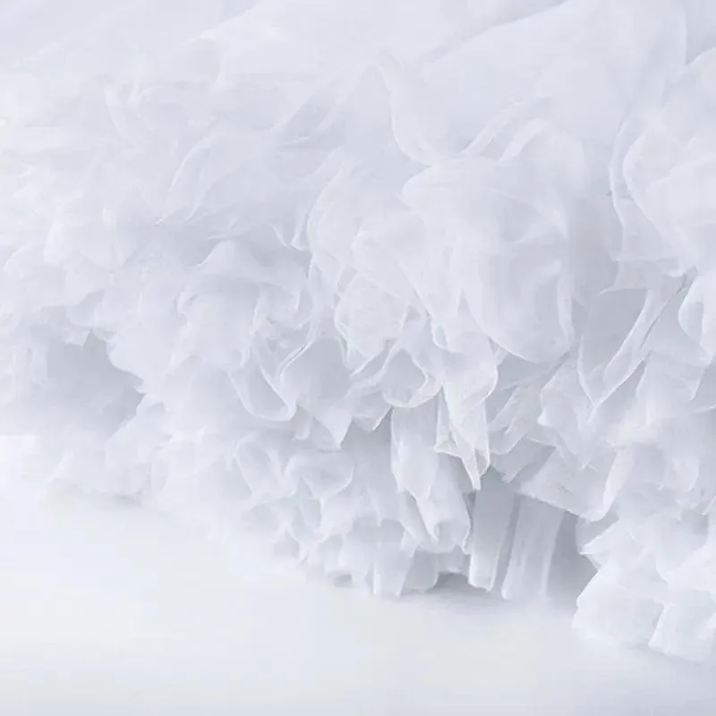 Fluffy Tutu Skirt: Chic Petticoat for Girls & Women