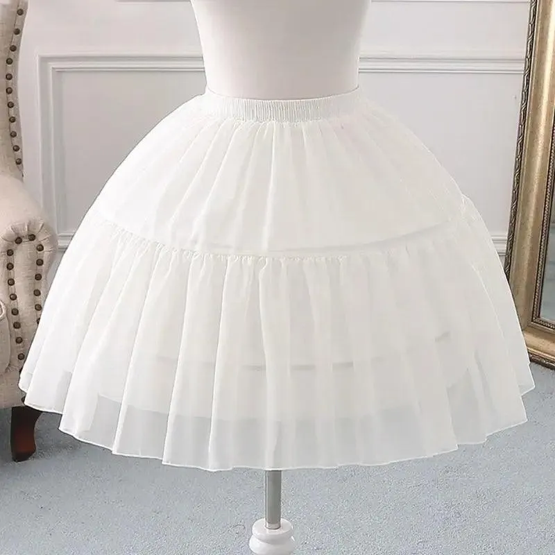 Fluffy Tutu Skirt: Chic Petticoat for Girls & Women