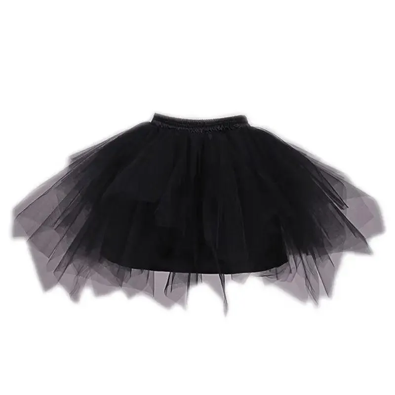 Fluffy Tutu Skirt: Chic Petticoat for Girls & Women