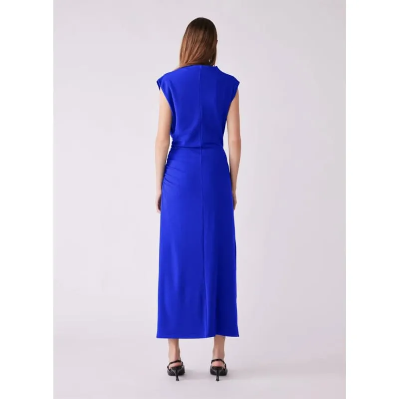 Flute Midi Dress | Cobalt