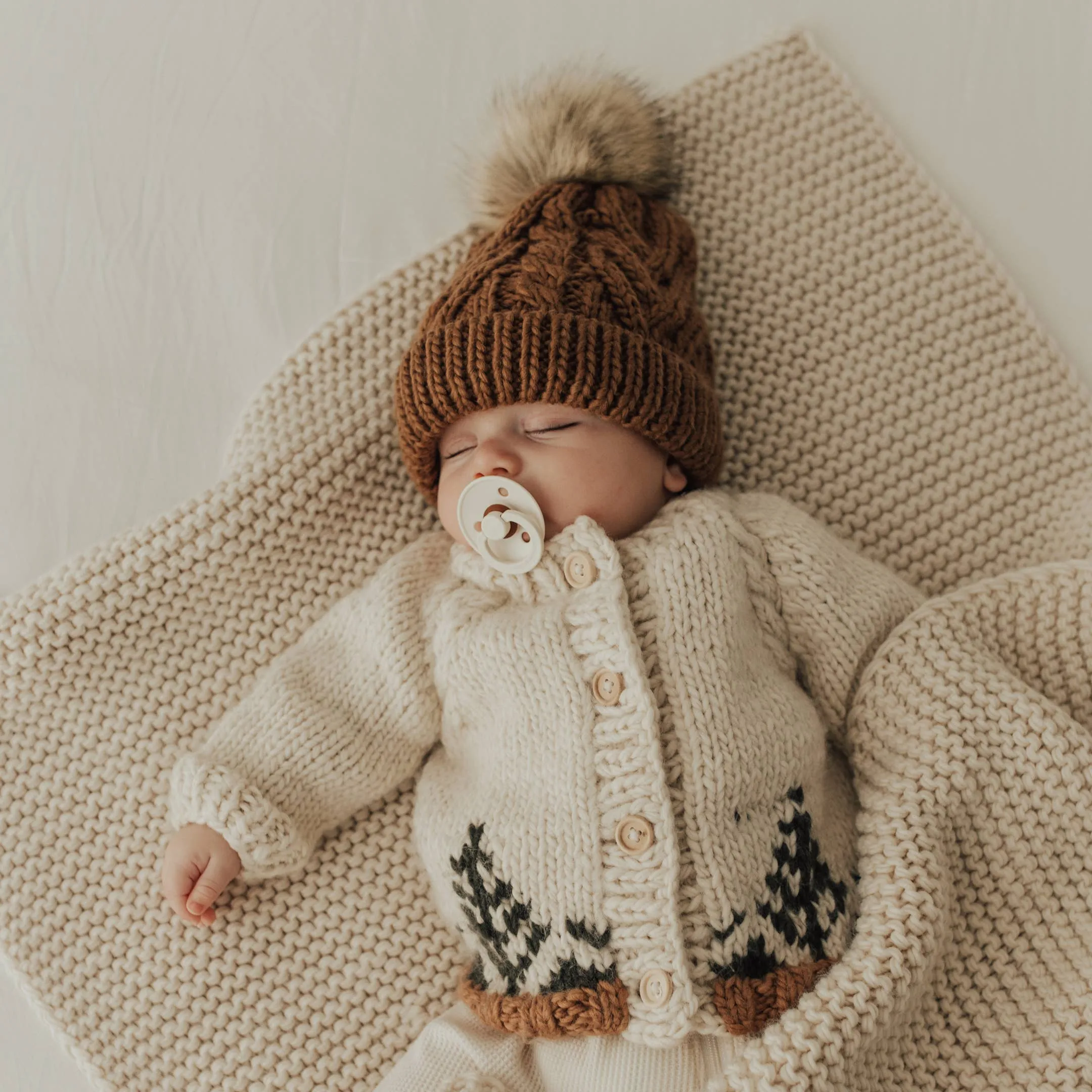 Forest Cardigan Sweater Baby & Toddler - Natural