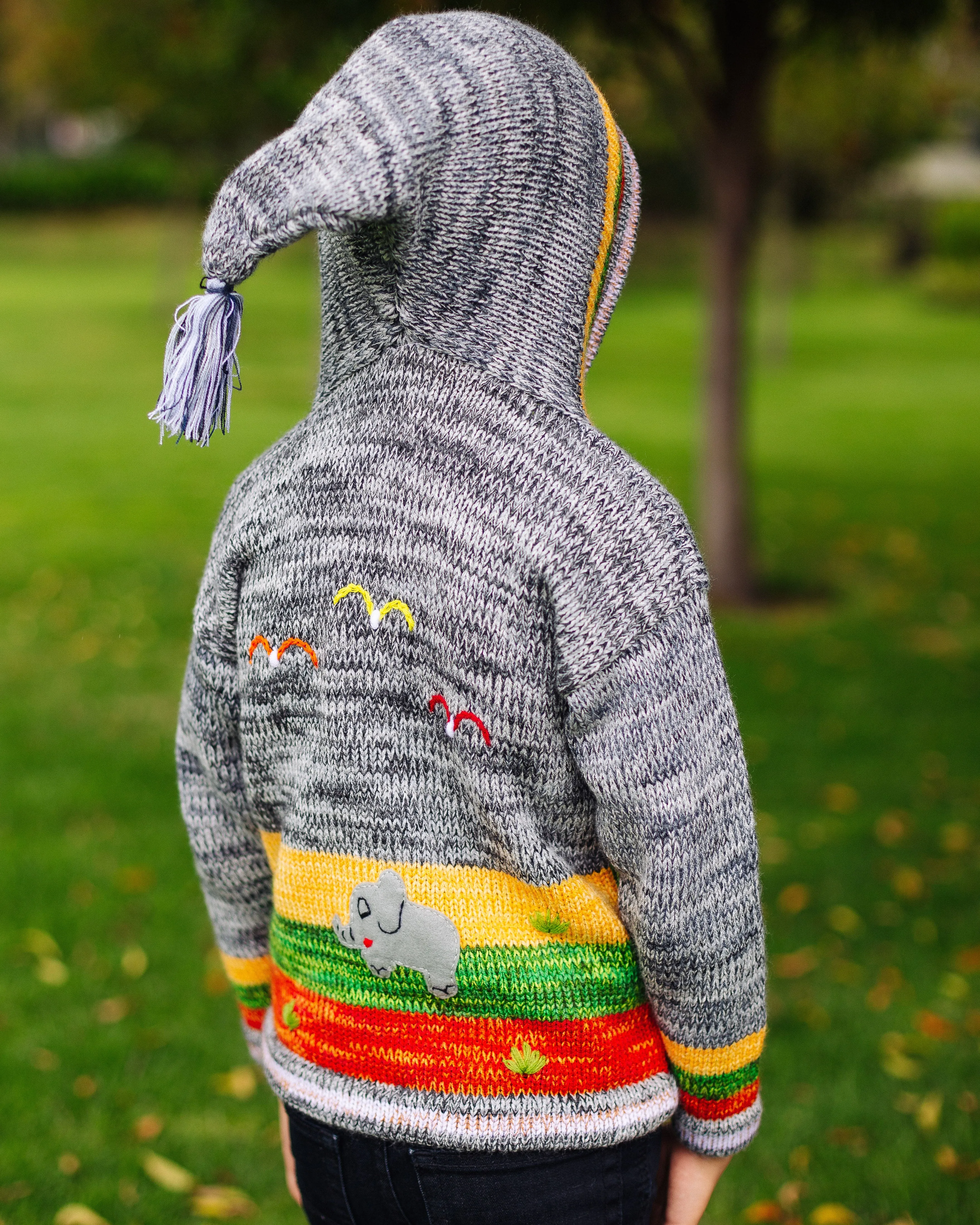 Handcrafted Kid Sweater - Ash Andes