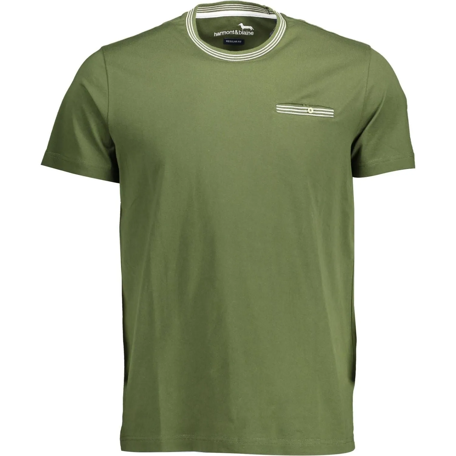 Harmont & Blaine Green Cotton Men T-Shirt