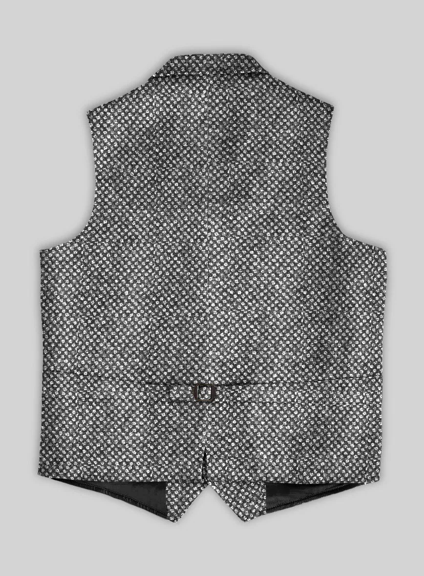 Highlander Heavy Honeycomb Gray Tweed Hunting Vest