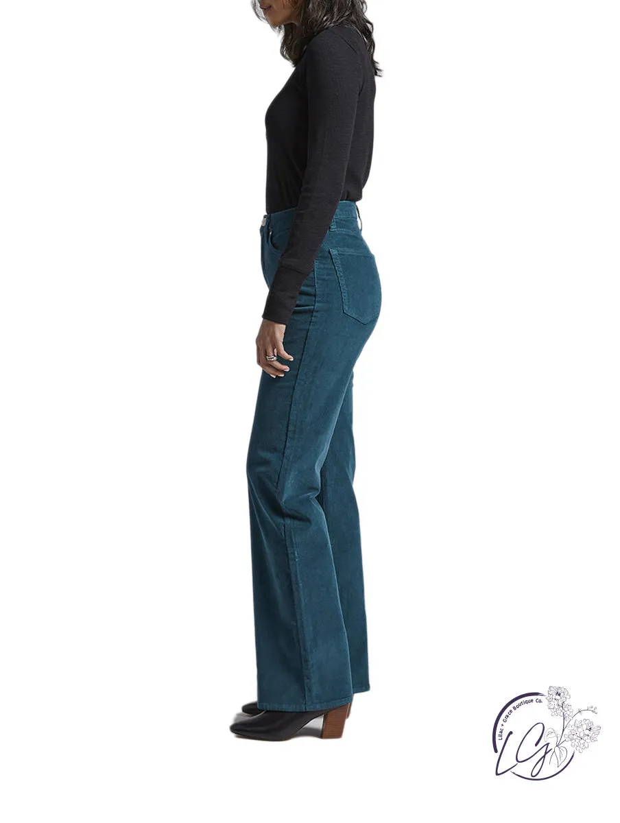 Highly Desirable High Rise Trouser Leg Pants By Silver Jeans