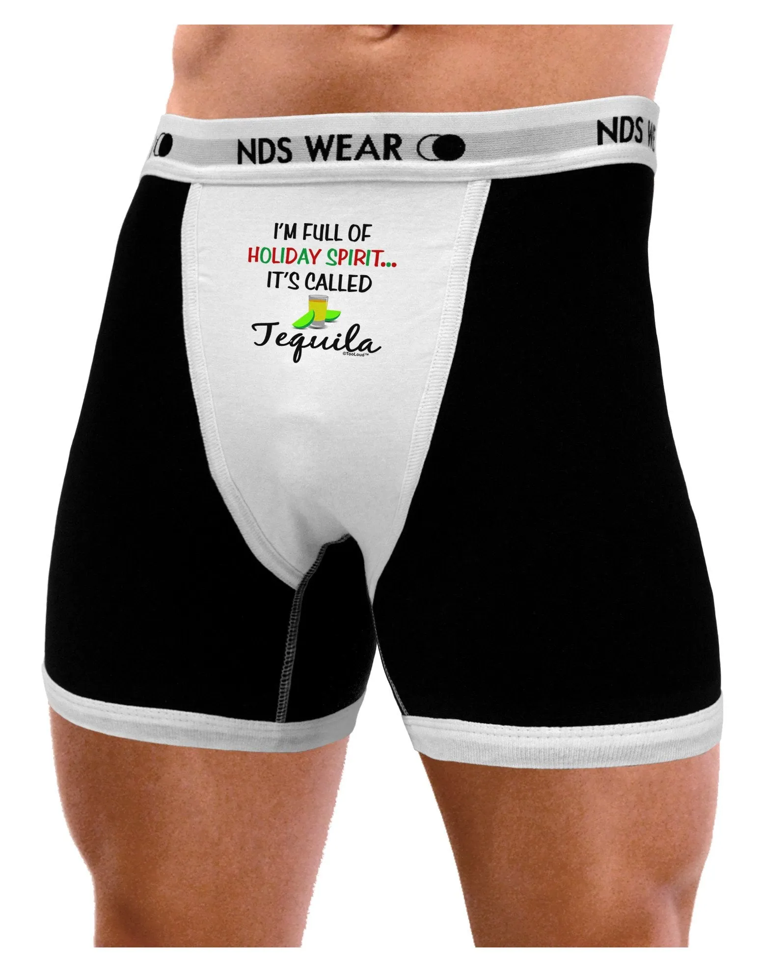 Holiday Spirit - Tequila Mens Boxer Brief Underwear