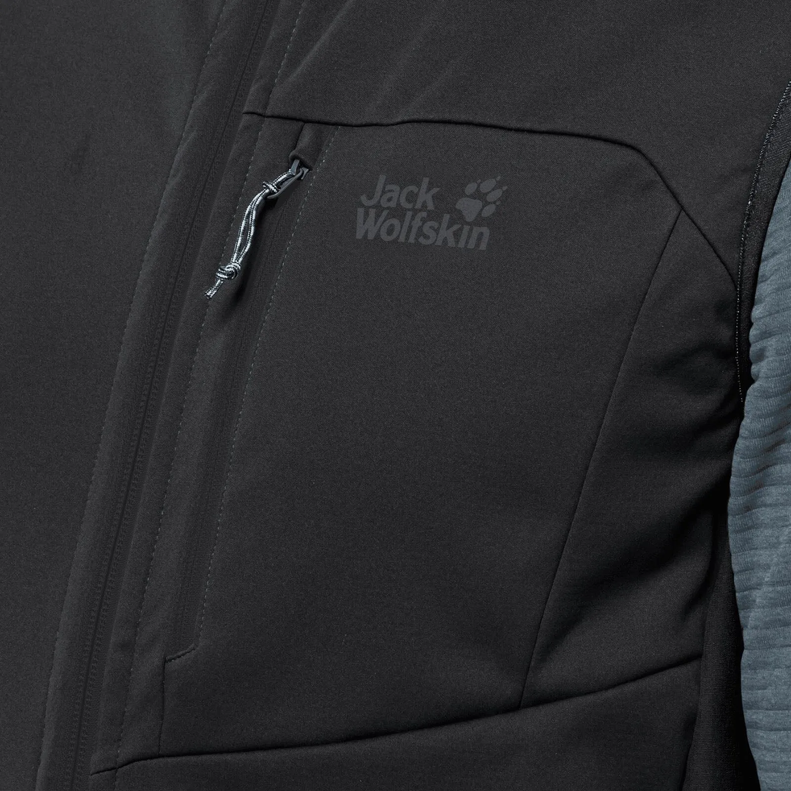 Jack Wolfskin Mens Highest Peak Stretch Softshell Bodywarmer Gilet