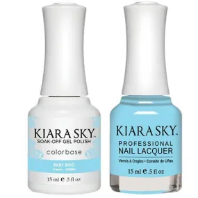 Kiara Sky All-in-One Gel   Polish Duo - 5068 Baby Boo