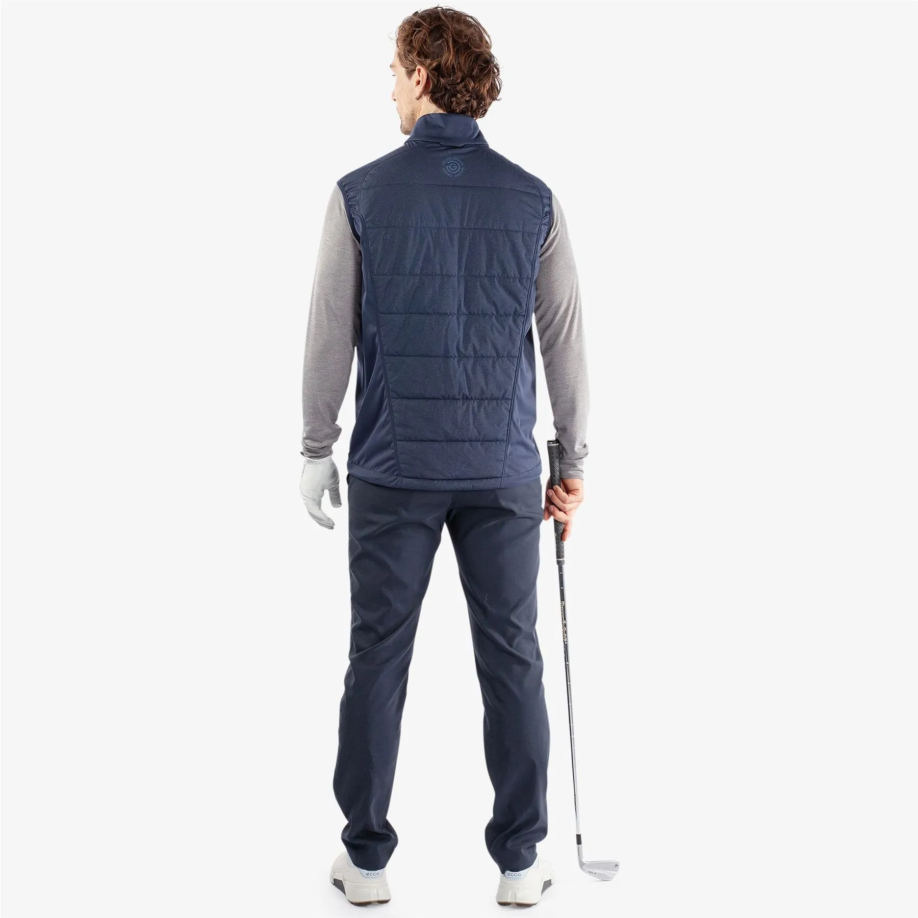 Lauro Interface-1 Full Zip Gilet Navy - AW24