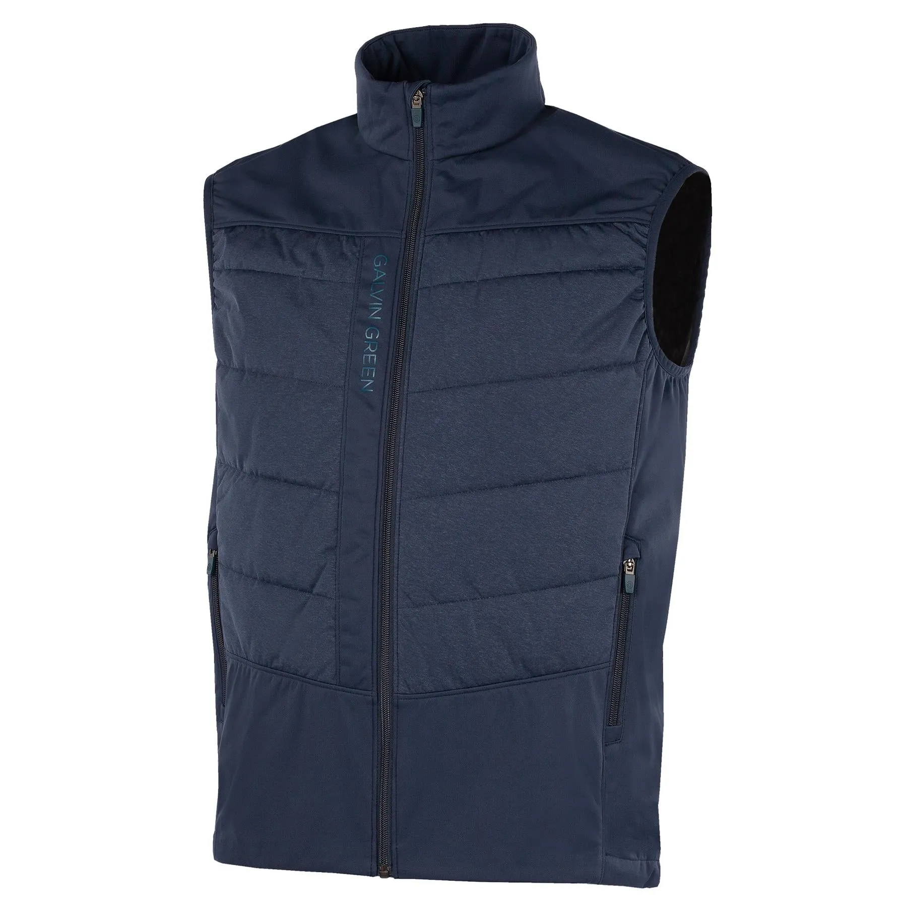 Lauro Interface-1 Full Zip Gilet Navy - AW24