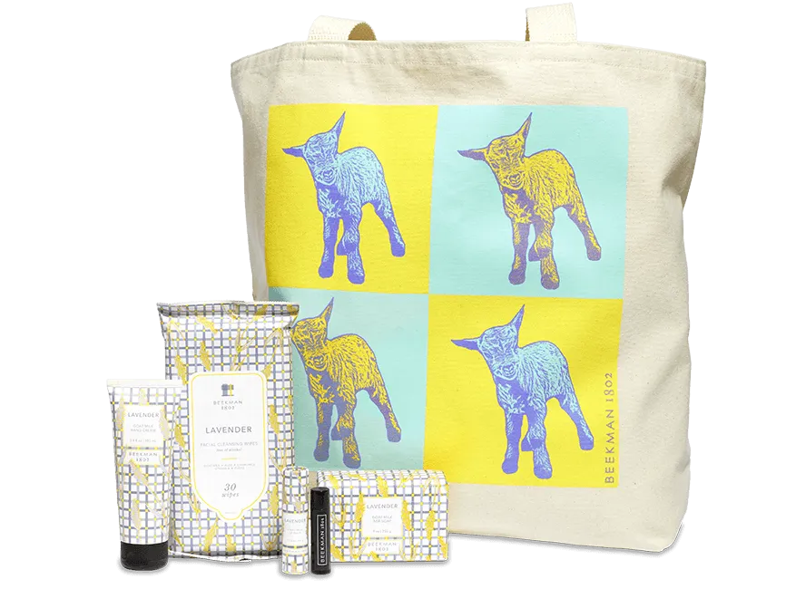 Lavender Love Goat Tote Bundle