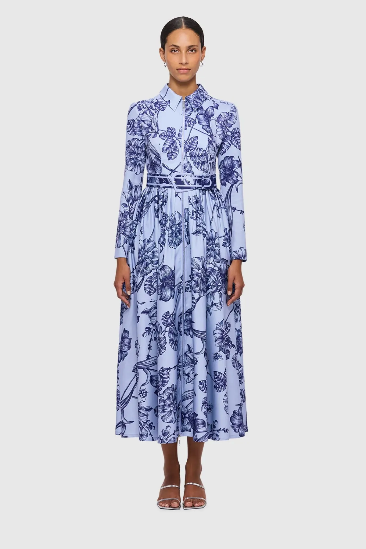 Leo Lin Renee Midi Dress - Hyacinth