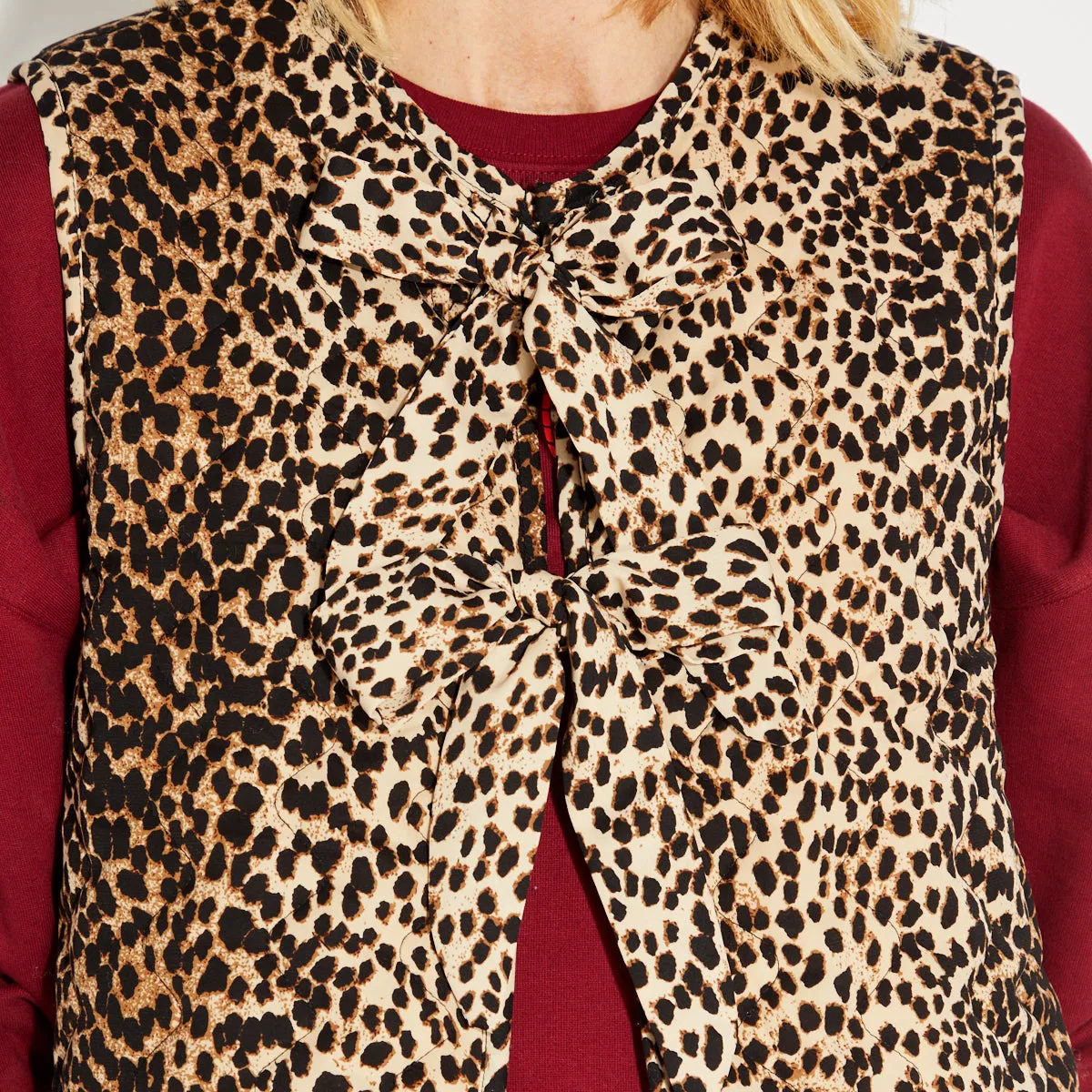 Leopard Gilet