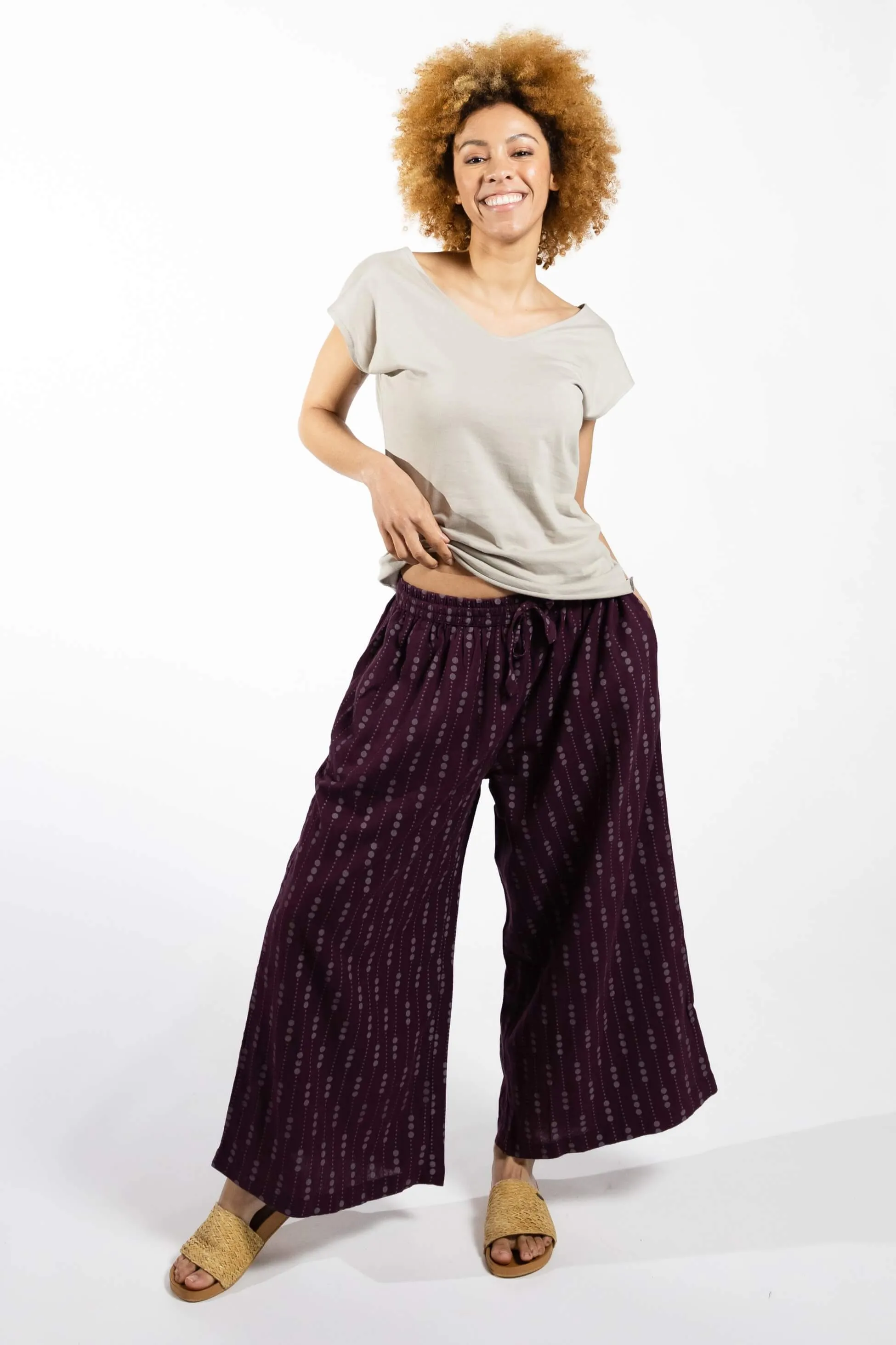 Lounge Pants - Wine