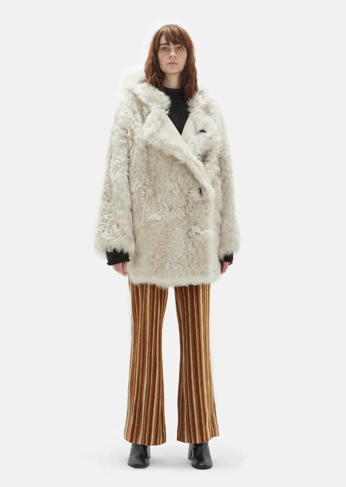 Lune Lamb Fur Coat