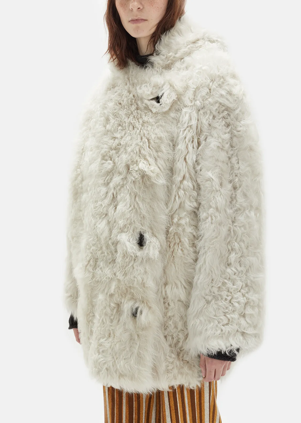 Lune Lamb Fur Coat