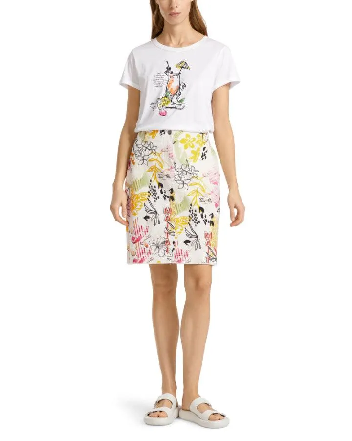 Marc Cain Floral Trouser Skirt