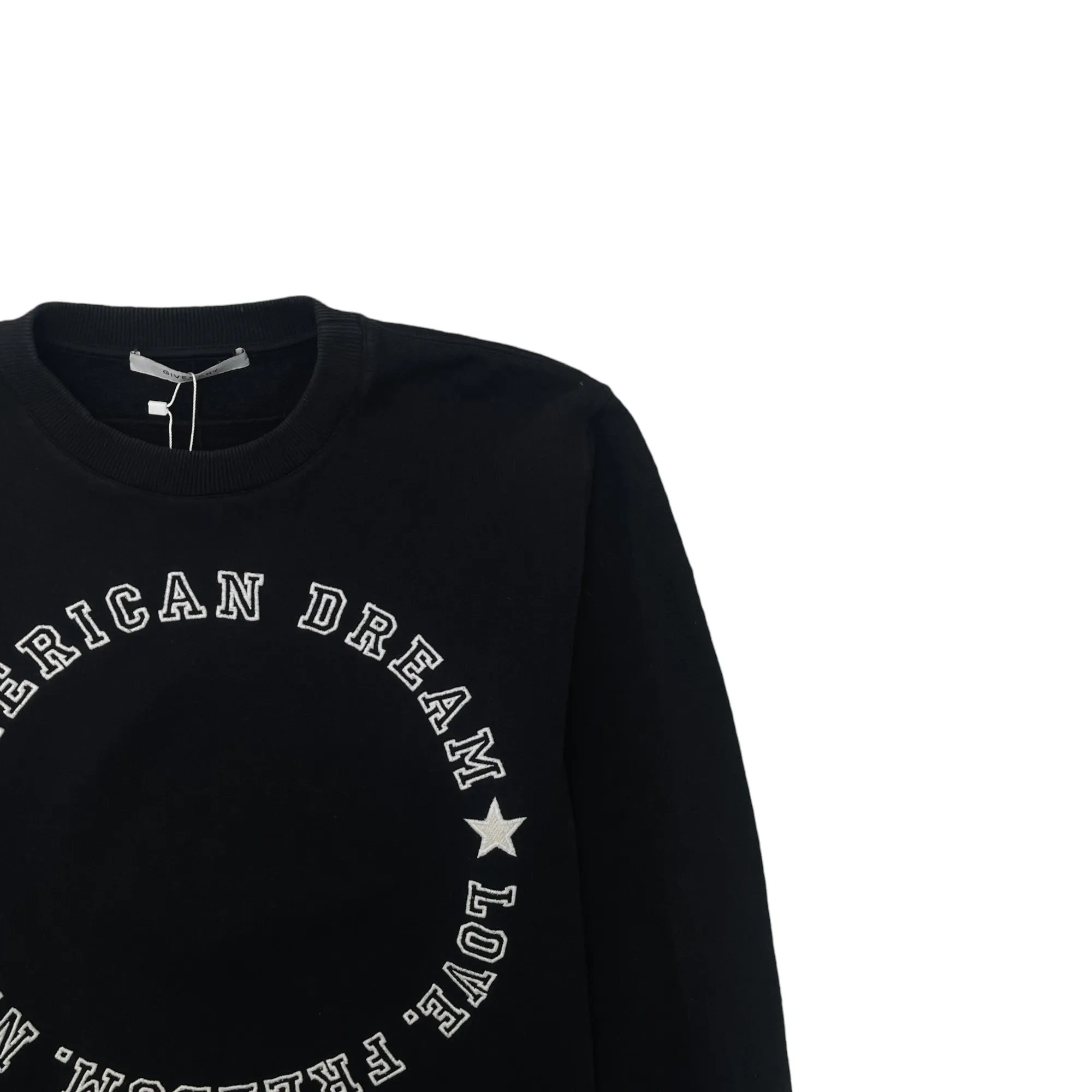 Men's American Dream Logo Sweatshirt Black Size XL