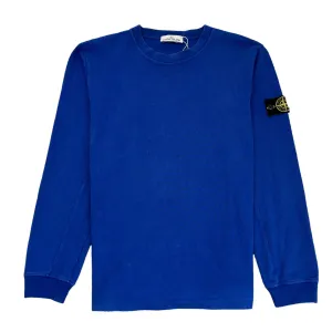 Men's Applique Logo Jumper Blue Size XL