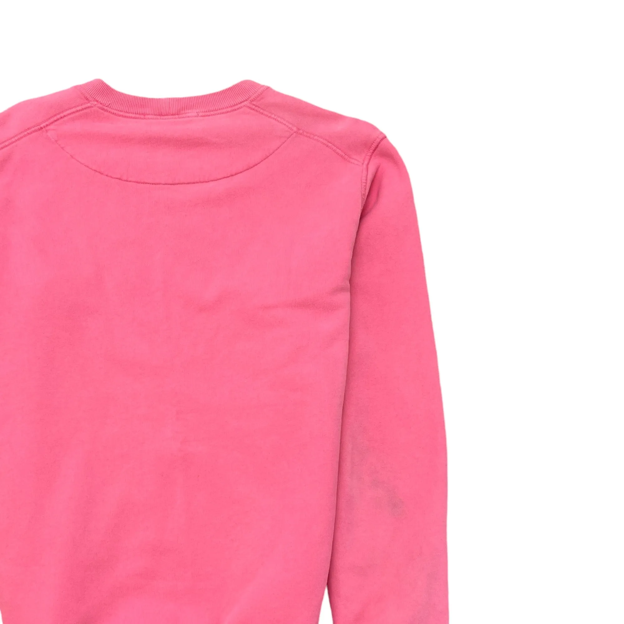 Men's Applique Logo Sweatshirt Pink Size M