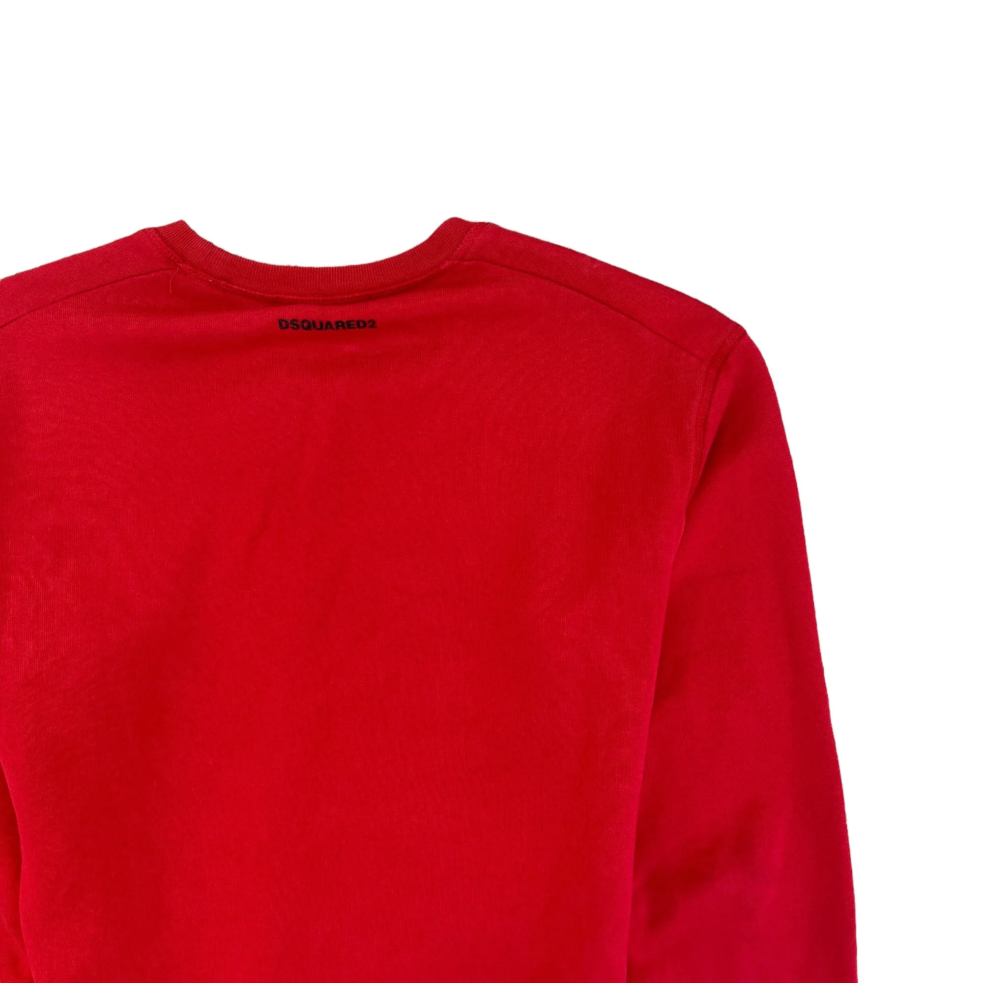 Men's Icon Logo Sweatshirt Red Size XS