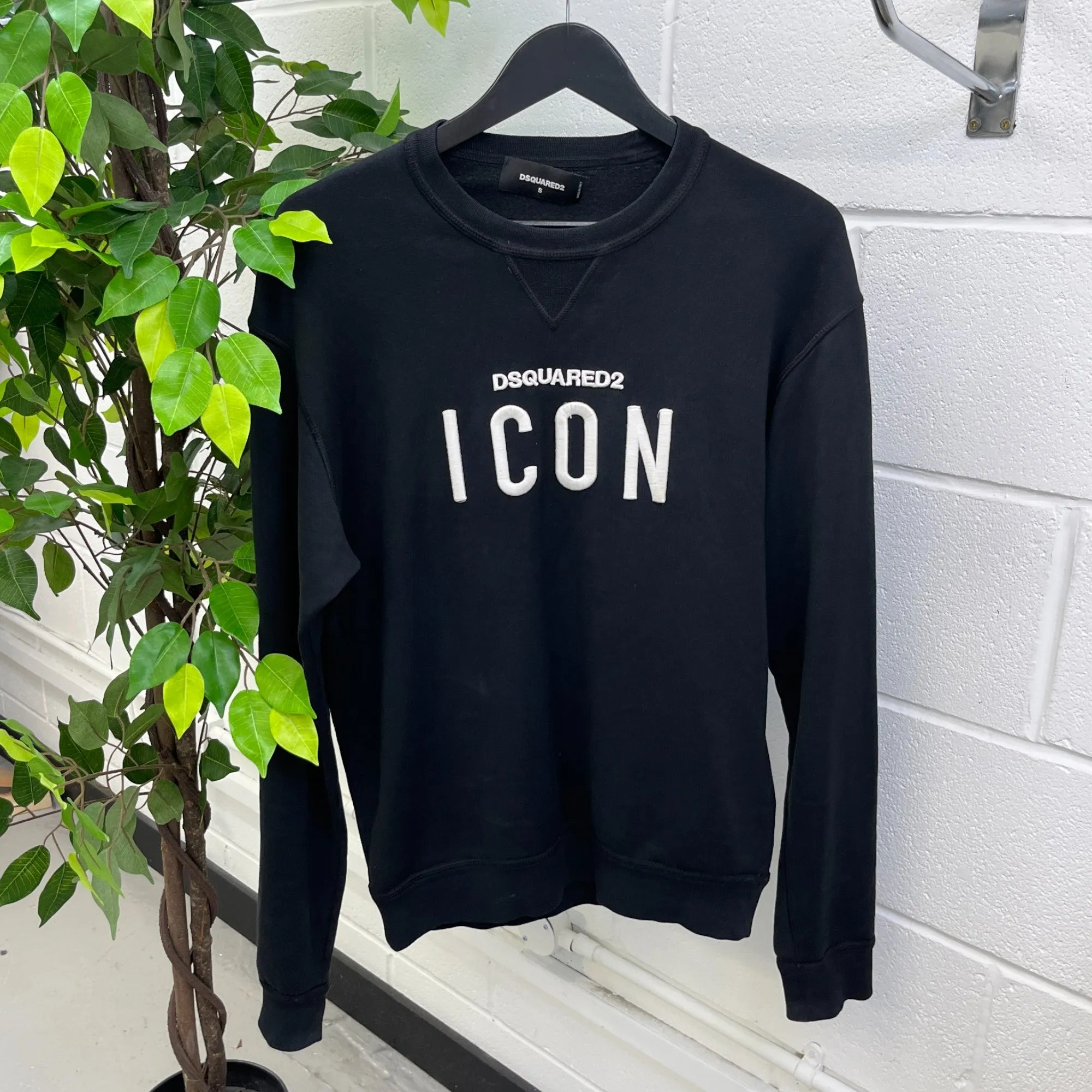 Men's Icon Sweatshirt Black Size S