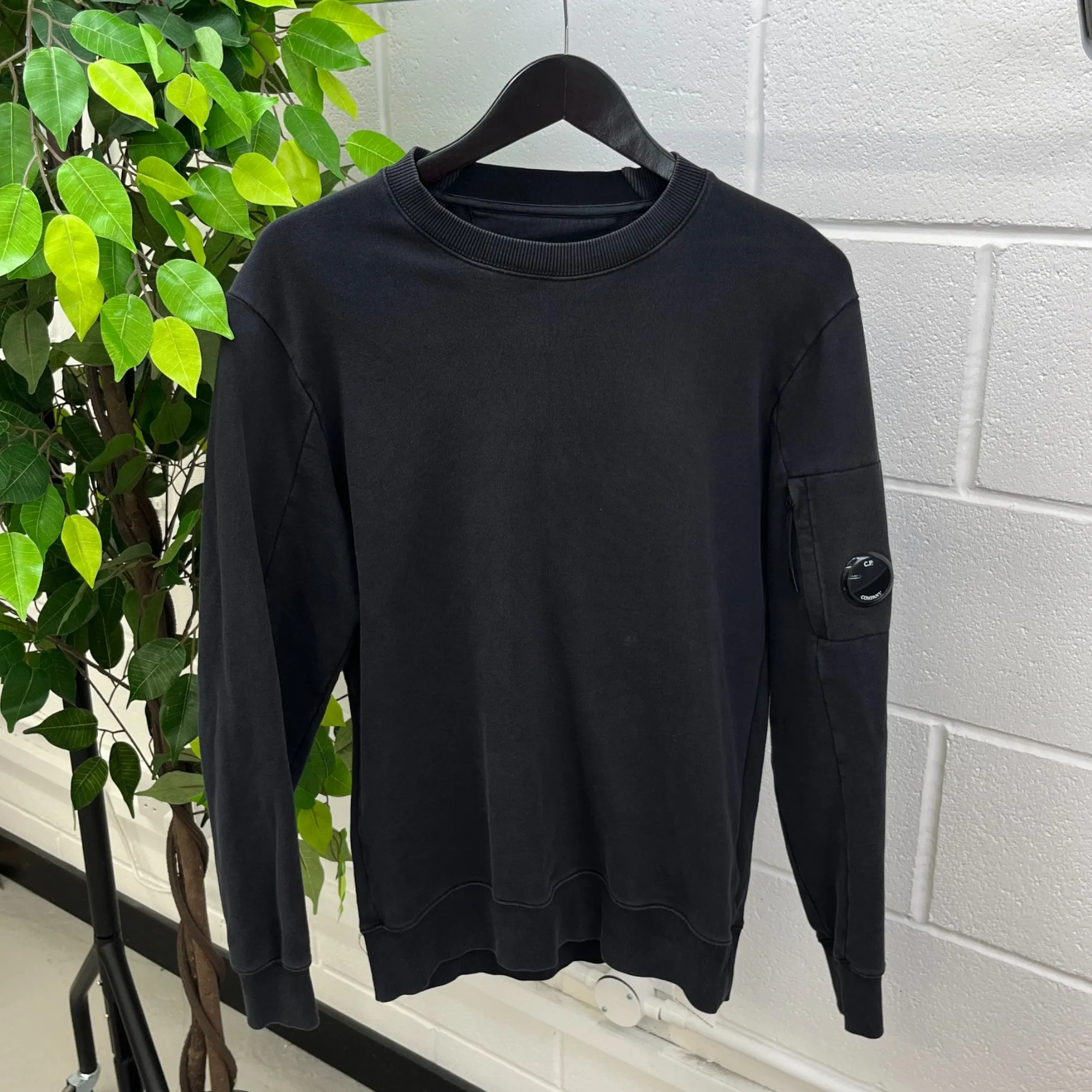 Men's Lens Sweatshirt Black Size S