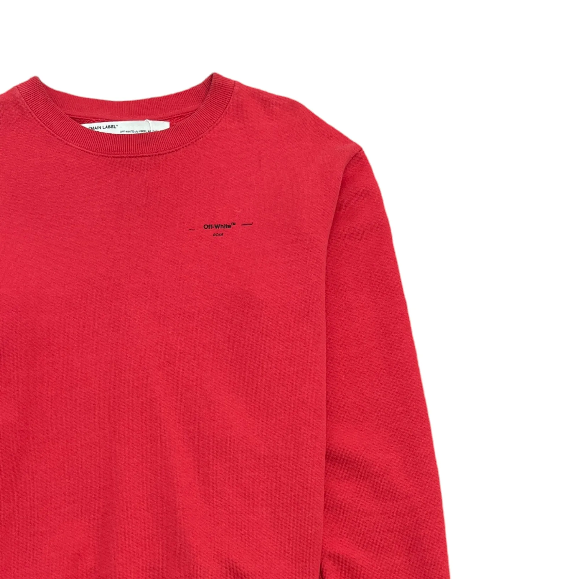 Men's Logo Sweatshirt Red Size M