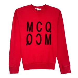 Men's Logo Sweatshirt Red Size S