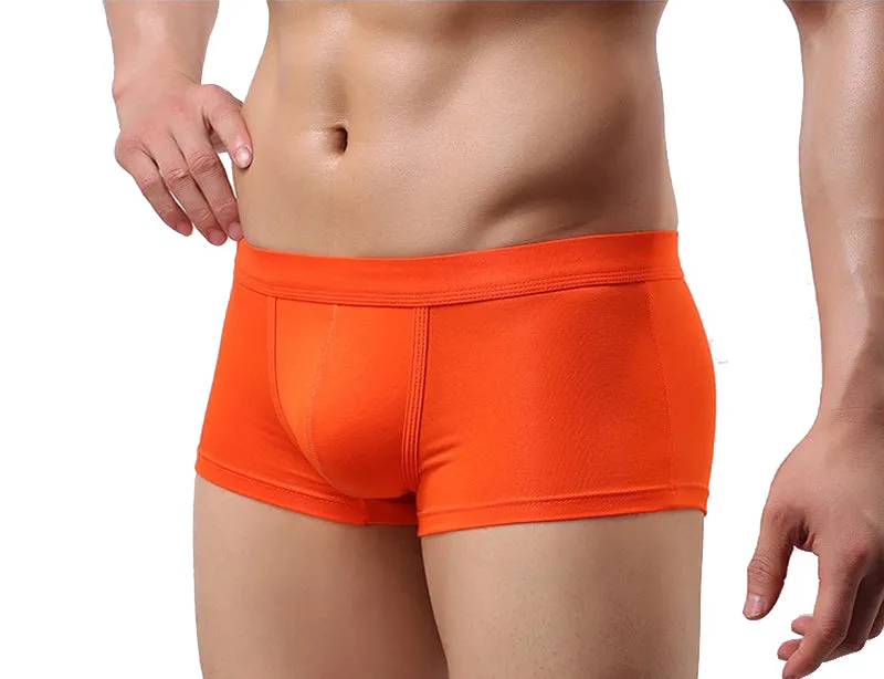 Men's Modal Solid Color Boxer Brief