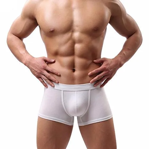 Men's Modal Solid Color Boxer Brief