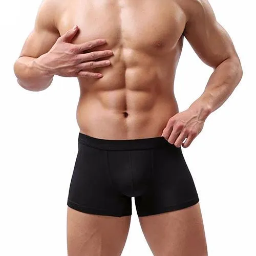 Men's Modal Solid Color Boxer Brief