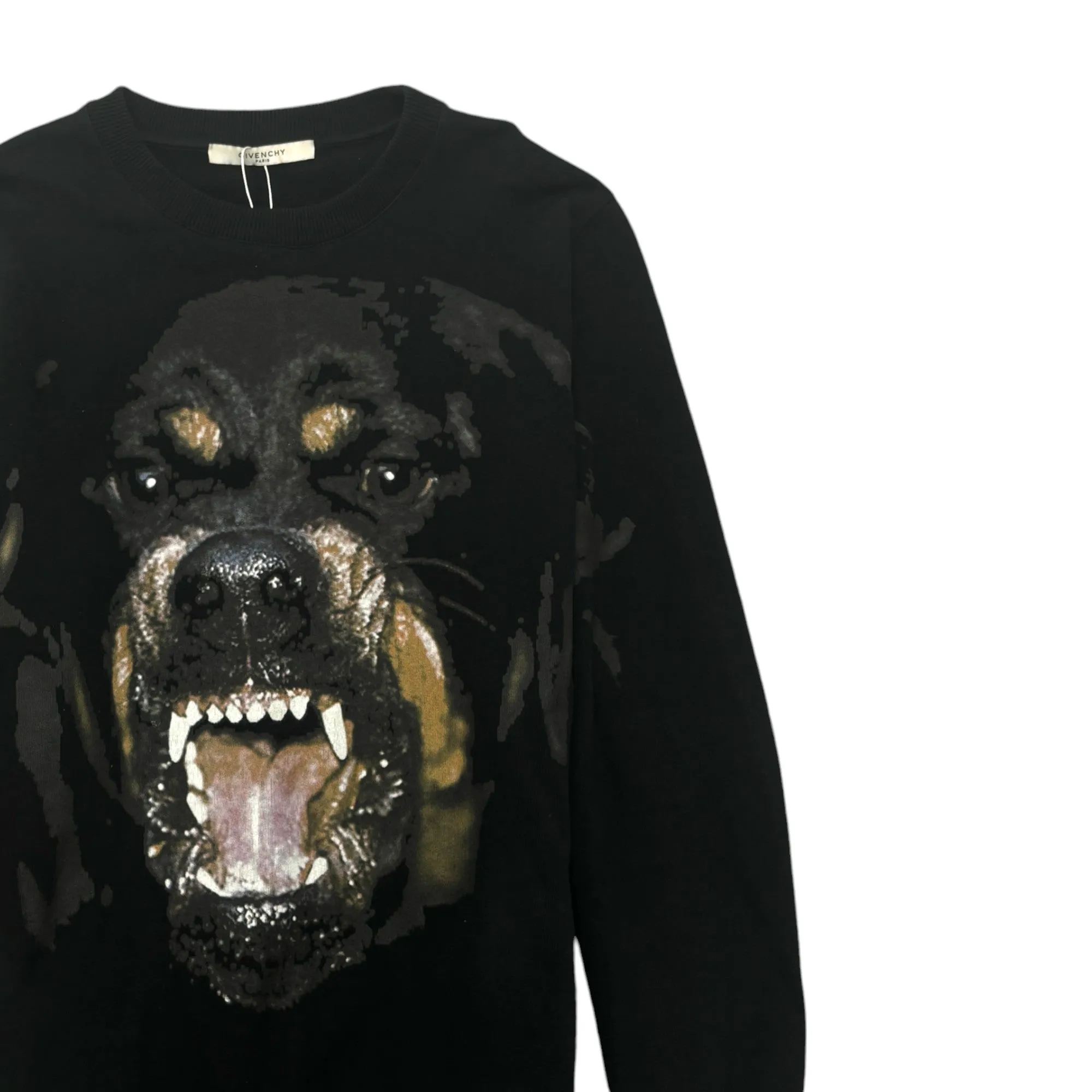 Men's Rotweiler Sweatshirt Black Size M