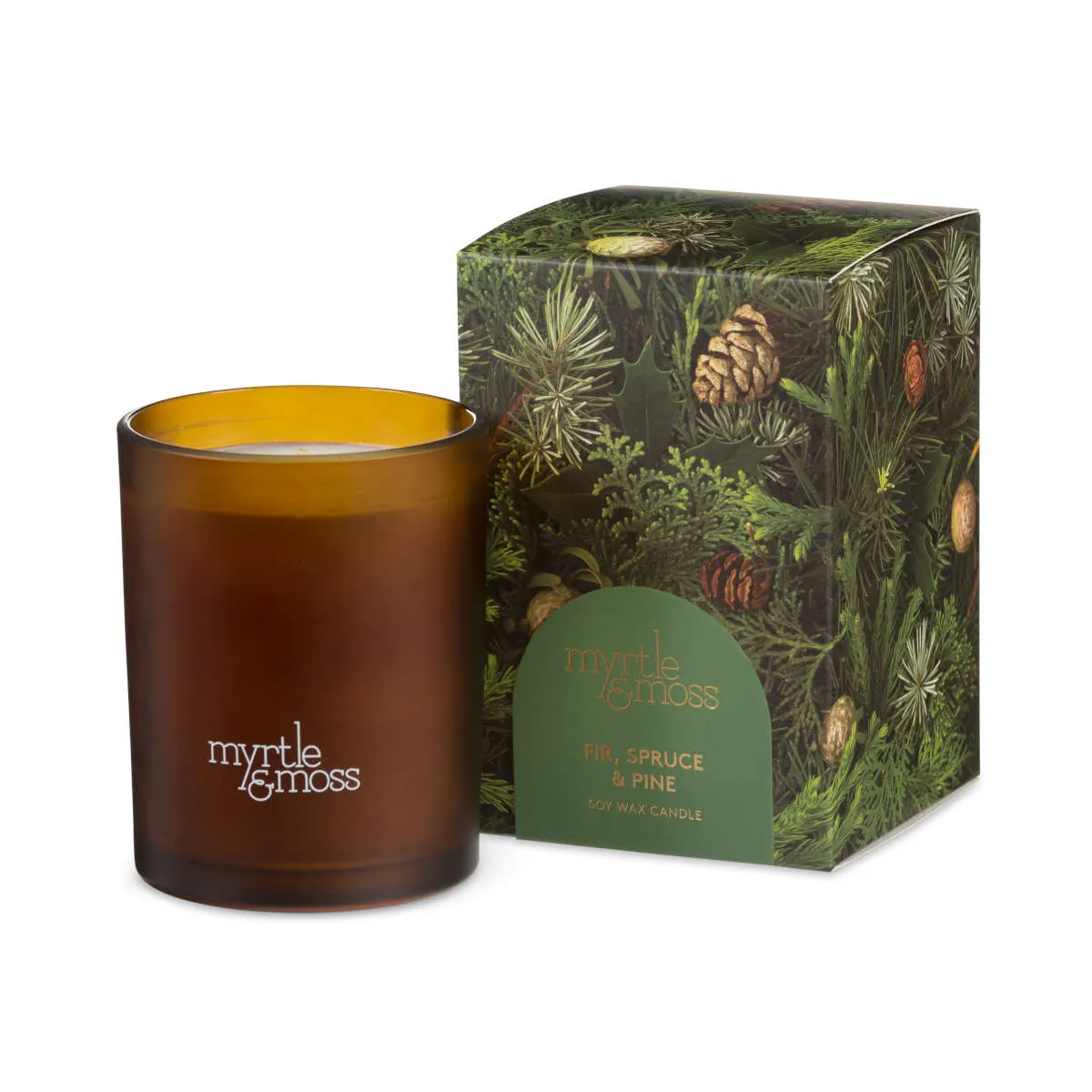 Myrtle and Moss Fir, Pine, & Spruce Scented Candle