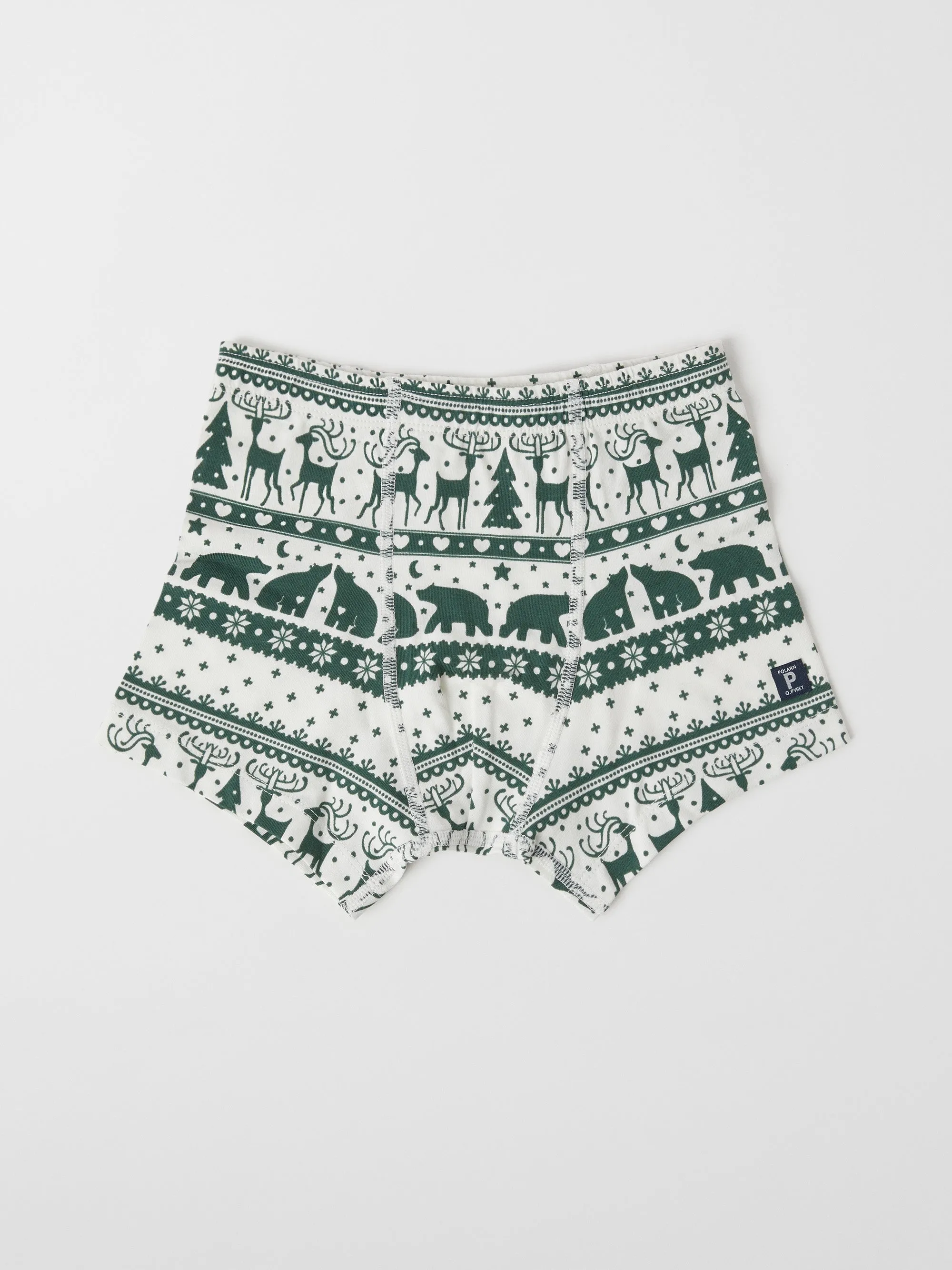 Nordic Reindeer Boys Boxers